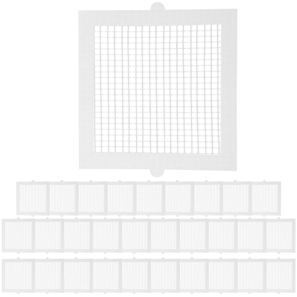 Disposable Hair Drain Catcher 30Pcs Shower Hair Drain Catcher Disposable Shower Drain Hair Catcher5X5'' Hair Catcher Shower Drain Anti-Clogging Mesh Shower Drain Screen Filter Disposable Hair Catcher