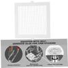 Disposable Hair Drain Catcher 30Pcs Shower Hair Drain Catcher Disposable Shower Drain Hair Catcher5X5'' Hair Catcher Shower Drain Anti-Clogging Mesh Shower Drain Screen Filter Disposable Hair Catcher view 4