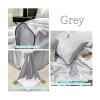 XHCTNN King Ice Silk Sheets Queen - Silky Soft Satin Cooling Comforter Full Size Air Conditioning Quilt Bedding Set 1 Right Angle Sheets + 1 Quilt + 2 Pillowcases(B-4Pcs,150 * 200cm) view 3