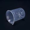 6pcs 3.4oz/100ml Plastic Measuring Cups Plastic Graduated Cup Transparent Scale Resin Clear Graduated Epoxy Mixing Jugs for Kitchen Cooking Medicine Measure Tool view 3