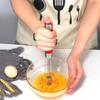 JY & YS Whizzy Whisk, Whizzy Whisk Piranha, Intentiony Whisk, Subsequently Whisk,10/12/14 Inch Stainless Steel Semi-Automatic Wire Whisk For Cooking, Mini Egg Beaters (Green, 14 inch) view 3