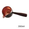 Copper Teapot Chinese Tea Ceremony Portable Handmade Multipurpose 350ml Tea Kettle Teaware for Living Room Household, B view 2