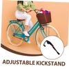 HANABASS Adjustable Bike Kickstand Side Tail Bracket for Mountain and Flat Roads Easy to Install Support for Mountain view 3