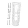 Angoily Vinyl Roll Holder 14-Hole Craft Paper Rack for Wrapping Paper Storage Sturdy Lightweight view 1
