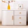 Solid wood cupboard handle,wooden knobs, Wood Bow Handles Drawer Pull Handleswooden Wood Pull Handles Beige for Dresser Drawer WardrobeWardrobe Cupboard Closet Pull (Length 160Mm)/Length 130Mm ( Color view 4