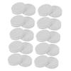 RORPOIR 20pcs Tinplate Lid for Canning Jar Wide Mouth Jar Lids Leak Storage Easy to Open view 1