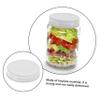 RORPOIR 20pcs Tinplate Lid for Canning Jar Wide Mouth Jar Lids Leak Storage Easy to Open view 3