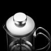 ulafbwur 304 Stainless Steel Coffee Pot Home Kitchen 350ml Maker Filter Press with Anti-Scald Handle Portable A view 2