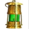 Antique avenue Golden Maritime Antique Brass Minor Oil Lamp Nautical Ship Lantern Home Decor. view 1