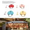 4 Heart Shaped Diary Locks with Keys, 4 Colors, Rust Prevention Padlocks for Luggage, Book, and Travel journals view 4