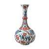 Handmade Ceramic Teardrop Vase, Turkish Pottery Vase, Nicaea Vase, 15.7 inches view 1