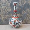 Handmade Ceramic Teardrop Vase, Turkish Pottery Vase, Nicaea Vase, 15.7 inches view 2