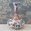 Handmade Ceramic Teardrop Vase, Turkish Pottery Vase, Nicaea Vase, 15.7 inches view 3