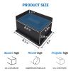 ANNKUT Bed Risers 4 Inch Heavy Duty,Oversized Couch Risers, Extra Wide Furniture Risers for Sofa Table Desk Headboard Chair Lifting,Rectangle Risering Blocks Support 6000 lbs(4 Pack Black) view 2