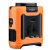 CAZOKASI Personal Fan 10000mAh Waist Clip Portable Rechargeable Wearable Hand Free, 6-40hours Wearable Cooler for Traveling Working Outdoor Office (10000mAh / Orange) view 1