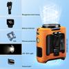 CAZOKASI Personal Fan 10000mAh Waist Clip Portable Rechargeable Wearable Hand Free, 6-40hours Wearable Cooler for Traveling Working Outdoor Office (10000mAh / Orange) view 4
