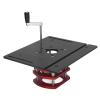 Router Table Manual Lifting System Kit Aluminum Alloy 240 x 200mm Woodworking Tool Mast R-II (Black) view 1