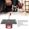 Router Table Manual Lifting System Kit Aluminum Alloy 240 x 200mm Woodworking Tool Mast R-II (Black) view 3