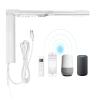 Homesupplier Smart Curtain System: WiFi Control, Heavy Duty, Compatible with Alexa and Google Home, Adjustable Length, Ceiling/Wall Mounting (0-120") view 1