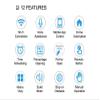 Homesupplier Smart Curtain System: WiFi Control, Heavy Duty, Compatible with Alexa and Google Home, Adjustable Length, Ceiling/Wall Mounting (0-120") view 3