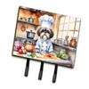 Caroline's Treasures Shih Tzu The Chef Leash or Key Holder Wall Hooks, Key Hooks Holder, Coat Rack Wall Mount, Coat Hooks, Hooks for Hanging Keys, Towels, Aprons, Leashes view 1