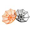 MAGICLULU Spider Candies Basket Spider Web Halloween Candy Bowl Plastic Spider Web Storage Basket for Home Party view 1