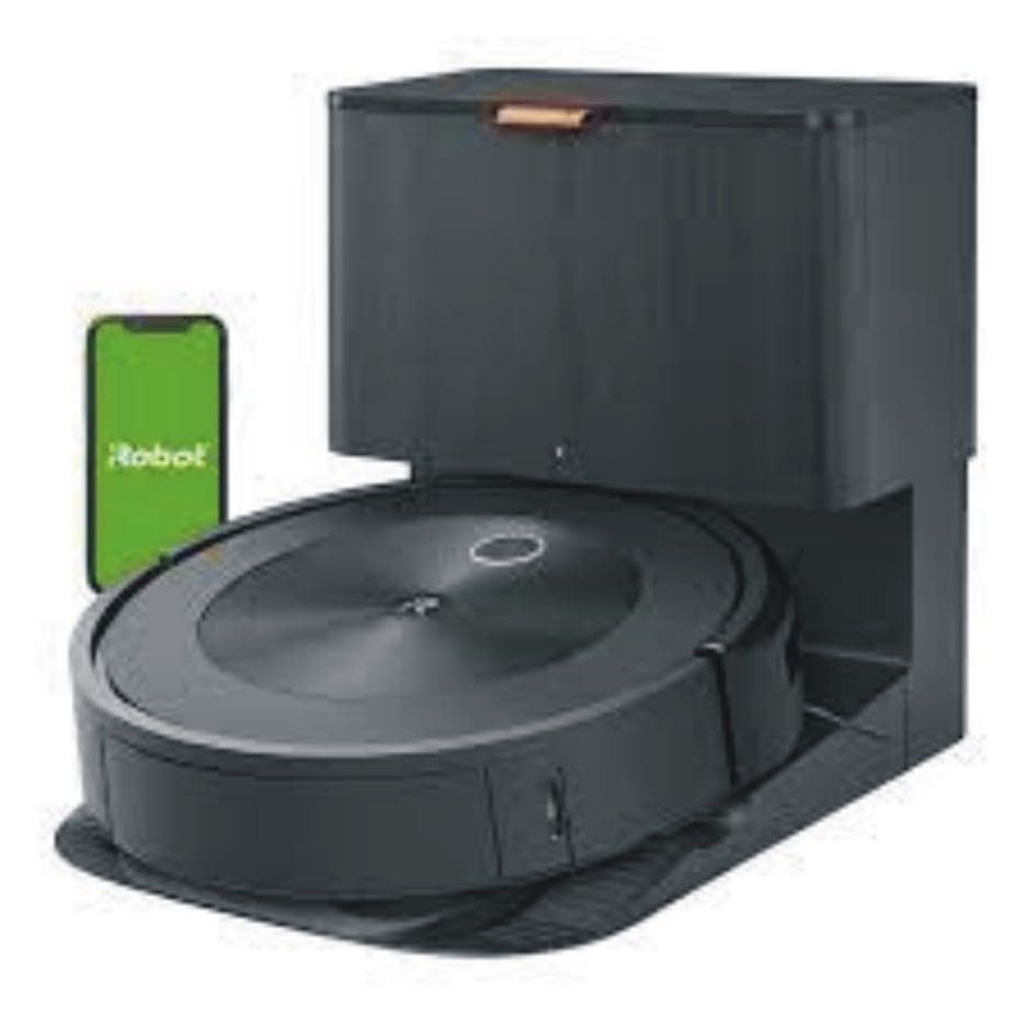 iRobot Roomba j8+ (8550) Wi-Fi Connected Self-Emptying Robot Vacuum (Renewed)