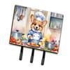 Caroline's Treasures Corgi The Chef Leash or Key Holder Wall Hooks, Key Hooks Holder, Coat Rack Wall Mount, Coat Hooks, Hooks for Hanging Keys, Towels, Aprons, Leashes view 1
