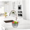 Zerodeko Stainless Steel Sink Drain Basket Easy to Clean Space-saving for Fruits Vegetables view 2