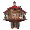 HerrZeit by Adolf Herr Cuckoo Clock - The Busy Wood Chopper view 1