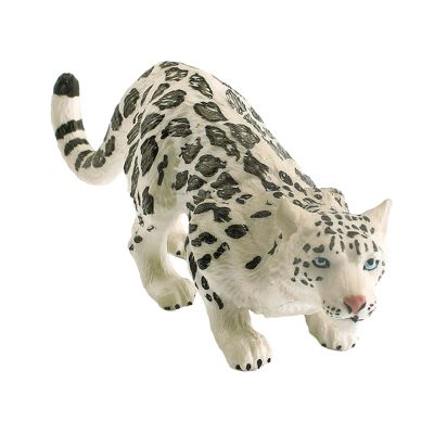 EHJRE Wildlife Sculpture for Home Decor - Elegant Tabletop Figurine for Living Room Or Office, Snow Leopard