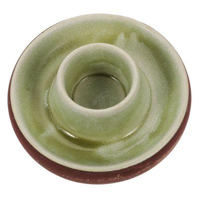 Amosfun Jar Vintage Ceramic Holder for Desktop Storage Multifunctional Decor Striker for Living Room Ashtray Functionality Elegant Design