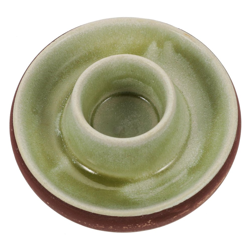 Amosfun Jar Vintage Ceramic Holder for Desktop Storage Multifunctional Decor Striker for Living Room Ashtray Functionality Elegant Design