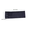 PRETYZOOM Sofa Armrest Organizer Bag for Phone Magazines and Tv Remotes Durable Black Storage Pouch for Couch and Armchair Living Room and Bedroom Use view 2