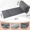 Head Recliner Pillow Adjustable Shredded Memory Foam Headrest Pillows for Recliner Chairs,Non-Slip Velvet Cushion for Pain Relief Neck Support Pillow for Travel Home Sofa Armchair with Zipper Cover view 3
