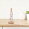 ABOOFAN Countertop Paper Towel Holder Sturdy Kitchen Roll Stand for Paper Towels Rags and Bathroom Use for Home Organization and Space-Saving view 4