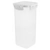 Luxshiny Yogurt Organizer Bin Reusable Storage Box for Yogurt Bread Snacks Leakproof Multi-functional Material for Refrigerator Kitchen Storage view 1