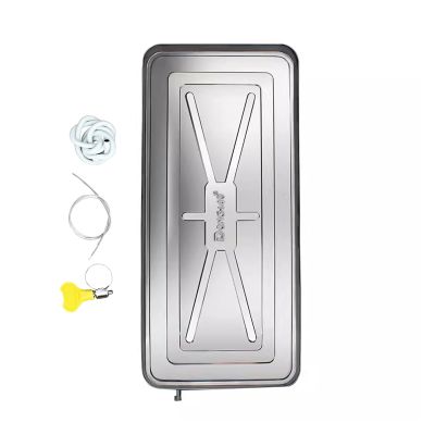 PAPERGAN Air Conditioning Drain Tray Universal Condensate Drip Pan Kit Galvanized Iron Drain Pan with 2m Drain Tubing for Universal Air Conditioner Systems (Size : 5P : 100 * 47 * 3CM)