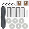18 Pack Accessories for Dreame L20 Ultra / L30 Ultra Robot Vacuum Replacement Parts Includes 1 Main Brush, 4 Hepa Filters, 4 Side Brushes, 6 Mop Cloths, 2 Dust Bags and 1 Cleaning Brush view 1