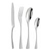 ONUIFIKE Silverware Set, 4/16/24/32 Pieces Stainless Steel Tableware Set Knife, Fork And Spoon Home Hotel Steak Knife And Fork Dessert Spoon Gift Tableware, Cutlery Flatware Set (Color : Silver, Si view 1