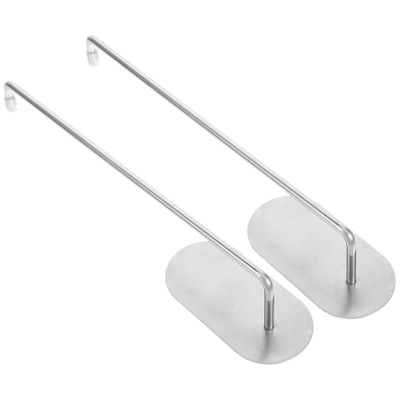 DEARMAMY 2pcs Wall Mounted Baseball Cap Organizer Versatile Hat Holder for Closet Door Practical Cap Storage Rack for Easy Access to Hats and Accessories