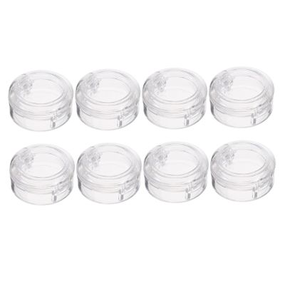 MAGICLULU 8pcs Empty Eyeshadow Organizer Case for Makeup Accessories Durable Practical Storage for Blush Foundation and More Home and Dorm Use