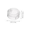 MAGICLULU 8pcs Empty Eyeshadow Organizer Case for Makeup Accessories Durable Practical Storage for Blush Foundation and More Home and Dorm Use view 3