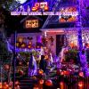 JMEXSUSS 8 Pack 50 LED Fairy Lights Battery Operated - Purple Halloween Lights for Gift Party Garden Patio Home Halloween Christmas Decorations view 3