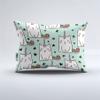 Fantasy Cat Unicorn Design Comforter Set | Magical Feline Unicorn Prints Bedding Set | with Soft Comforter+2 Pillow Shams(3PCS) or Sheet (4PCS) (D,Twin-3PCS) view 3