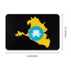 SIYTUAU Kalmyk Geo Stub Bathroom Rugs 16x24 Inch Ultra Soft Non Slip Bath Mat Kitchen Bedroom Rug Door Mat view 3