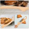 MAGICLULU Bread Loaf Cutter Slicer 2 Pack Serrated Steel Wooden Handle Baking Tool for Home view 2