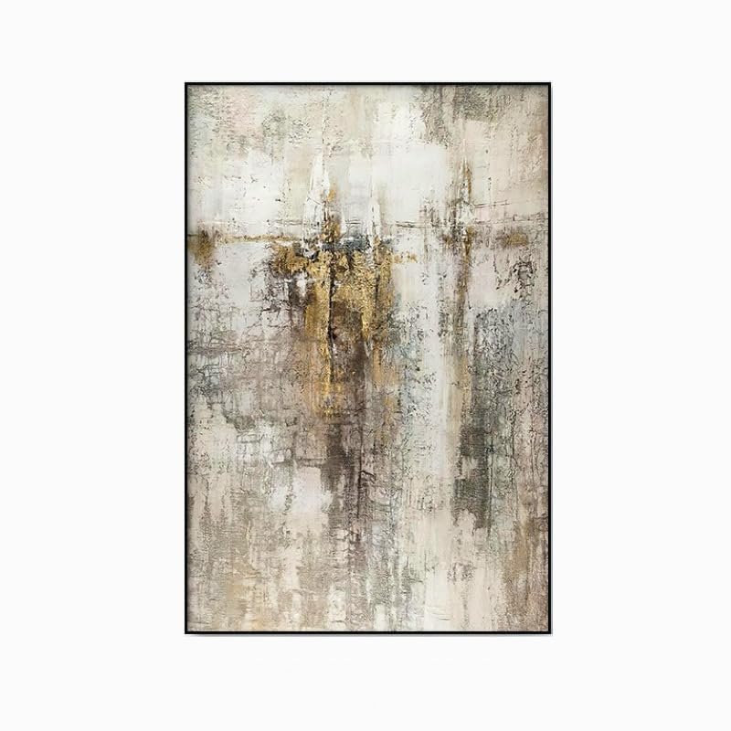 100% Handmade Oil Painting on Canvas Abstract graffiti wall painting Modern Nordic Home Decor Living Room Bedroom Wall Decor Art (100x200cm No Frame, C)