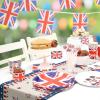 4th of July Table Runner 13x36 Inches Long Patriotic Stars Table Runners Independence Day Dresser Scarf Kitchen Dining Table Red White and Blue Fireworks Runner for Memorial Day Holiday Party Decor view 3