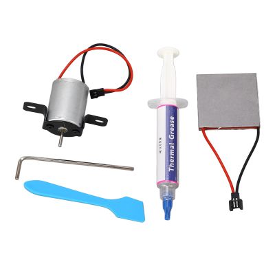 Locadence Universal Fireplace Fan Accessories, Motor Power Generation Sheet Set, Stove Repair Accessories, Durable Thermoelectric Module for Log Burner